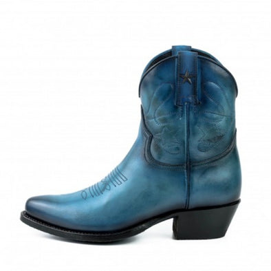 Bottes pour dames Cowboy (Texanas) Modèle 2374 Bleu Vintage  (Mayura Bottes) | Cowboy Boots Portugal