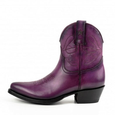 Bottes pour dames Cowboy (Texanas) Modèle 2374 Vintage Mauve (Mayura Bottes) | | Cowboy Boots Portugal