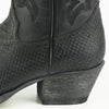 Bottes Femme Cowboy Modèle Alabama 2524 Noir Lavage | Cowboy Boots Portugal