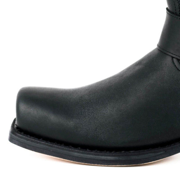 Bottes motardes pour hommes et femmes de couleur noire 01 Pull Grass Negro (Mayura Boots )